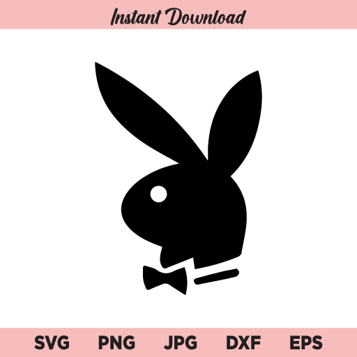 Bunny Bowtie SVG, Playboy SVG, Playboy Logo SVG