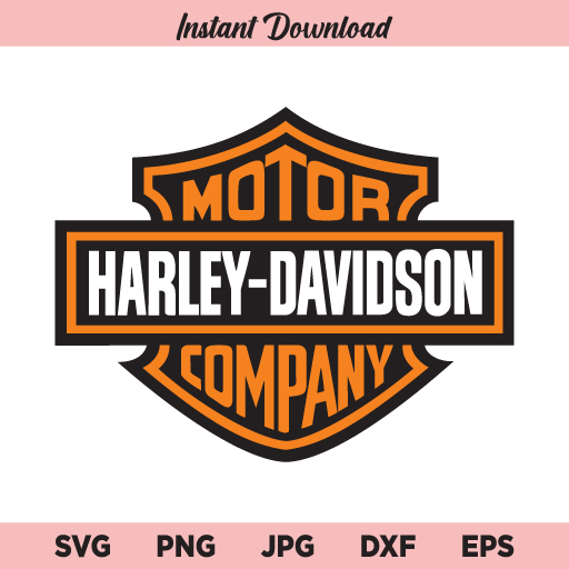 Harley Davidson SVG, Harley Davidson Logo SVG, Harley SVG, PNG, DXF, Cricut, Cut File, Clipart