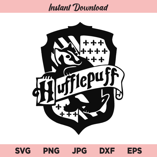 Hufflepuff SVG, Harry Potter SVG, PNG, DXF, Cricut, Cut File, Clipart, Silhouette