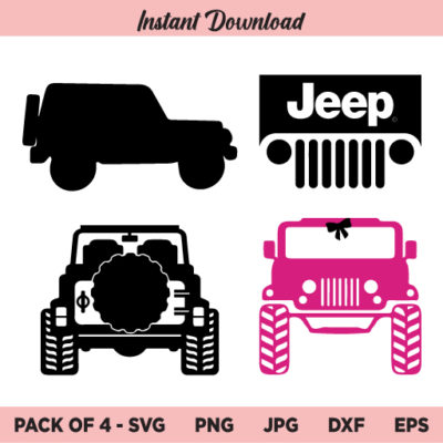 Jeep SVG, Jeep Logo SVG, Jeep Girl SVG, PNG, DXF - Buy Svg Designs
