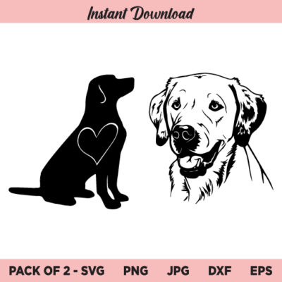 Labrador SVG, Black Labrador SVG, Labrador Dog SVG Buy Svg Designs
