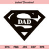 Super Dad SVG, Super Dad Father's Day SVG, Super Dad SVG File, SuperDad SVG