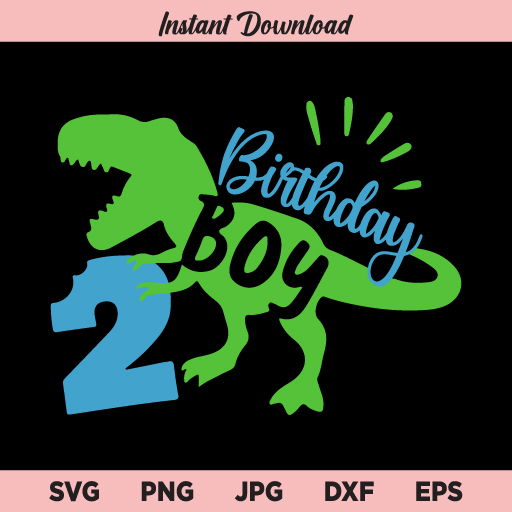 Download 2nd Birthday Boy Dinosaur Svg Dinosaur Birthday Boy Svg 2nd Birthday Svg Two Rex Svg Png Dxf Cricut Cut File Buy Svg Designs