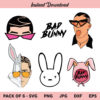 Bad Bunny SVG, Bugs Bad Bunny SVG, El Conejo Malo SVG, PNG, DXF, Cricut, Cut File, Clipart