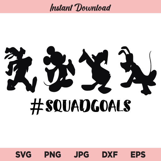 Squad Goals SVG