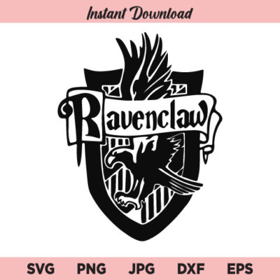 Ravenclaw SVG, Harry Potter SVG, PNG, DXF, Cricut, Cut File, Clipart