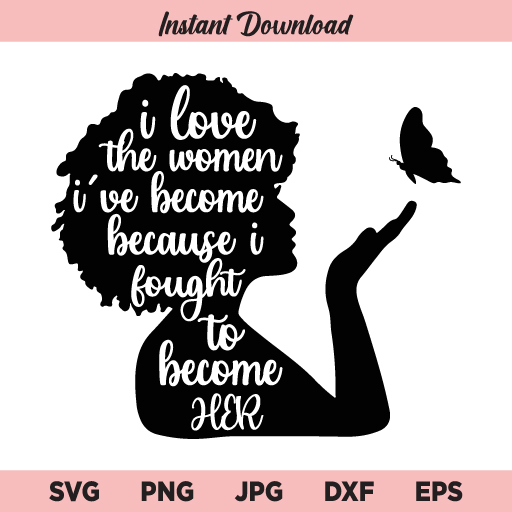 Download Black Woman Svg Affirming Words Svg Boss Lady Svg Strong Women Svg Png Dxf Cricut Cut File Clipart Silhouette Buy Svg Designs