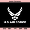 U.S. Air Force SVG, US Air Force SVG, Air Force American Logo SVG, PNG, DXF, Cricut, Cut File, Clipart