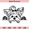 Yorkshire Terrier SVG, Yorkie Dog SVG, PNG, DXF, Cricut, Cut File, Clipart, Silhouette, Cameo