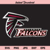 Falcons SVG, Atlanta Falcons SVG, Atlanta Falcons SVG For Cricut, Atlanta Falcons Logo Svg, Atlanta Falcons Cut File, Falcons NFL Logo SVG, PNG, DXF