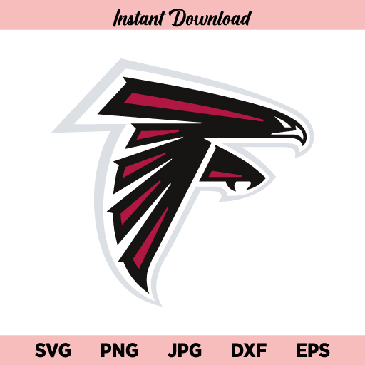 Atlanta Falcons SVG, Falcons SVG, Falcons NFL Logo SVG, PNG, DXF, Cricut, Cut File, Clipart, Vector, Silhouette