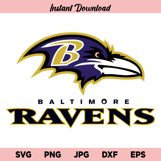 Baltimore Ravens SVG, Baltimore SVG, Ravens SVG, NFL SVG, NFL Logo SVG, PNG, DXF, Cricut, Cut File, Clipart