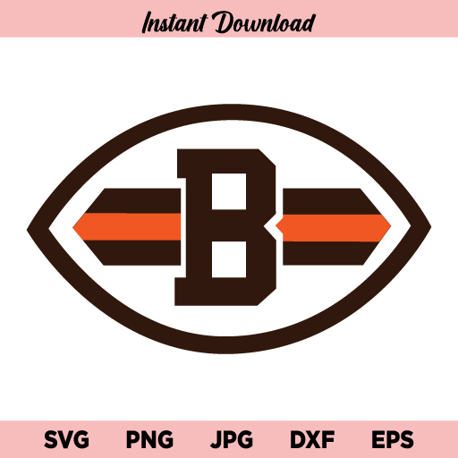 Cleveland Browns SVG Logo, Cleveland Browns SVG, NFL Logo SVG, PNG, DXF, Cricut, Cut File, Clipart, Vector