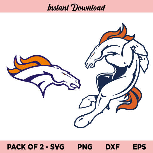 Denver Broncos SVG, Broncos SVG, NFL Denver Broncos Logo SVG, PNG, DXF, Cricut, Cut File, Clipart