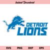 Detroit lions SVG, PNG, DXF, Cricut, Cut File, Clipart, Instant Download