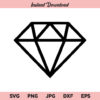 Diamond SVG, Rich Diamond Ring SVG, Engagement party SVG, PNG, DXF, Cricut, Cut File, Clipart