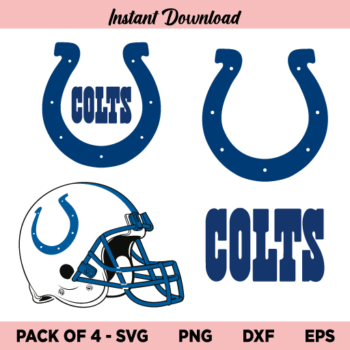 Indianapolis Colts SVG, Colts SVG, PNG, DXF, Cricut, Cut File, Clipart, Instant Download