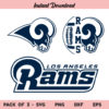 Los Angeles Rams SVG, Rams Logo SVG ,NFL Football SVG, Los Angeles Rams SVG Bundle, PNG, DXF, Cricut, Cut File, Clipart
