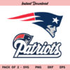 New England Patriots Logo SVG, Patriots SVG, New England Patriots SVG, PNG, DXF, Cricut, Cut File, Clipart