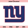 New York Giants SVG, New York Giants Logo SVG, NFL Giants SVG, NY Giants SVG, Football SVG, PNG, DXF, Cricut, Cut File, Clipart