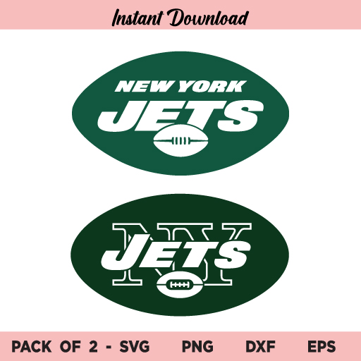 New York Jets SVG, NFL Football SVG, NFL Team SVG, New York Jets SVG Bundle, PNG, DXF, Cricut, Cut File, Clipart