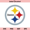 Pittsburgh Steelers Football Logo SVG, Steelers SVG, Pittsburgh Steelers SVG For Cricut, Cut File, Clipart, SVG, PNG, DXF, NFL Football Logo