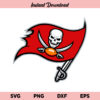 Tampa Bay Buccaneers SVG, Tampa Bay Buccaneers Logo SVG, PNG, DXF, Cricut, Cut File, Clipart, Instant Digital Download