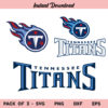 Tennessee Titans SVG, Tennessee Titans SVG Bundle, NFL Tennessee Titans Logo SVG, PNG, DXF, Cricut, Cut File, Clipart
