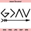 God is Greater SVG, God is Greater Than the Highs and Lows SVG, PNG, DXF, Cricut, Cut File, Clipart, Instant Download