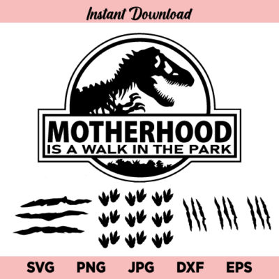 Download Motherhood is a Walk in the Park SVG, Walk in the Park SVG ...
