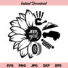 Sunflower Jeep Girl SVG, Sunflower SVG, Jeep Girl SVG, Sunflower Jeep Girl, SVG, PNG, DXF, Cricut, Cut File, Clipart, Instant Download