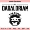 Dadalorian Child Fathers Day SVG, The Dadalorian SVG, The Child SVG, Fathers Day SVG, PNG, DXF, Cricut, Cut File, Clipart, Instant Download