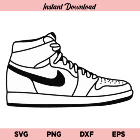 Air Jordans SVG, Sneakers SVG, Jordans SVG, Shoes SVG, Air Jordans ...
