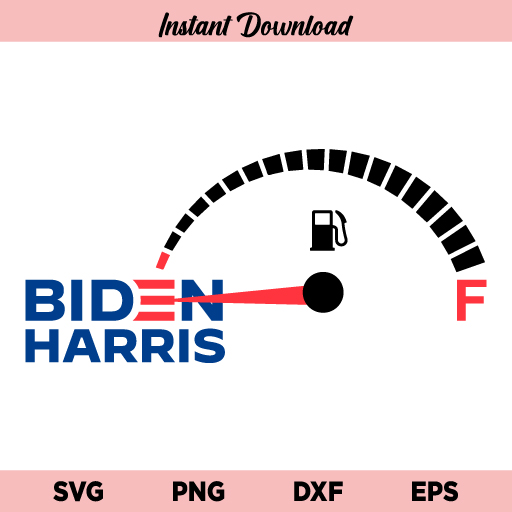 Biden Harris Empty SVG, Biden Harris Running on E SVG, Biden Harris Gas Shortage SVG, Biden Harris No Gas SVG, Biden Harris, Gas Shortage, Empty, Running on E, No Gas, SVG, PNG, DXF, Cricut, Cut File