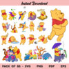 Winnie The Pooh SVG Bundle, Winnie The Pooh SVG, Winnie The Pooh SVG File, Pooh SVG Bundle, Pooh SVG, Winnie The Pooh, Pooh, SVG, PNG, DXF, Cricut, Cut File