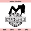 Harley Girl SVG, Harley Davidson Girl SVG, Harley Davidson SVG, Girl SVG, Harley SVG, Harley Davidson Logo SVG, Harley Davidson Girl, SVG, PNG, DXF, Cricut, Cut File