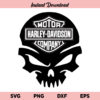 Harley Davidson Skull SVG, Harley Davidson Skull SVG Cut File, Harley Davidson Skull Head SVG, Harley Davidson Motorcycle SVG, Harley Davidson, Skull, SVG, PNG, DXF, Cricut, Cut File, Clipart