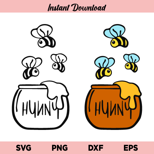 Download Bee Honey Pot Winnie The Pooh Svg Archives Buy Svg Designs