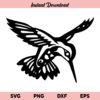 Hummingbird SVG, Hummingbird PNG, Humming Bird SVG, Bird SVG, Hummingbird, SVG, PNG, DXF, Cricut, Cut File
