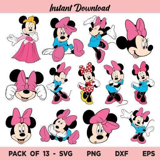 Free Free 136 Baby Minnie Mouse Svg Files SVG PNG EPS DXF File