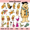 Flintstones SVG Bundle, Flintstones SVG, Flintstones Bundle SVG Files, Flintstones SVG Files, Flintstones SVG Design, The Flintstones, Flintstones, SVG, PNG, Cricut, Cut File