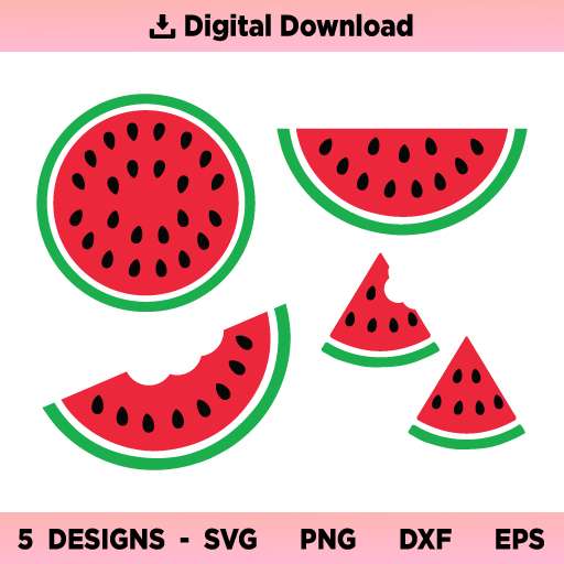 Watermelon SVG Bundle, Watermelon SVG, Watermelon Bundle SVG, Watermelon Slice SVG, Watermelon, SVG, PNG, DXF, Cricut, Cut File