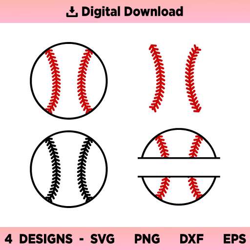 Baseball Monogram SVG Bundle, Baseball Monogram SVG, Baseball Stiches SVG Baseball SVG, Baseball Ball SVG, Baseball Stiches, SVG, PNG, DXF, Cricut, Cut File