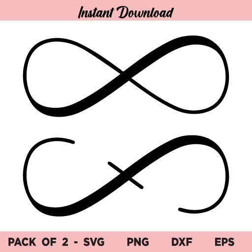 Customizable Infinity Sign SVG