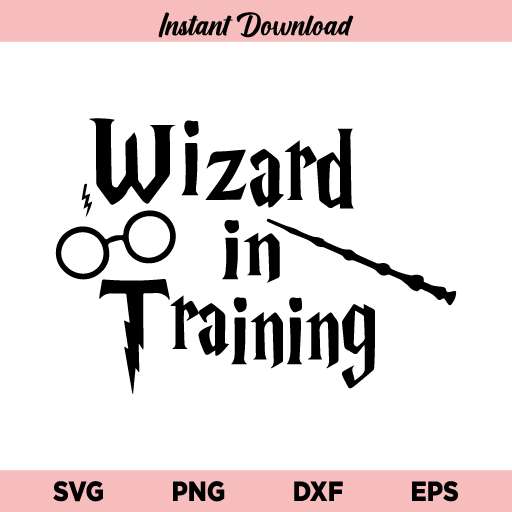 Harry Potter Wizard in Training SVG