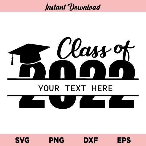 Class Of 2022 Monogram SVG