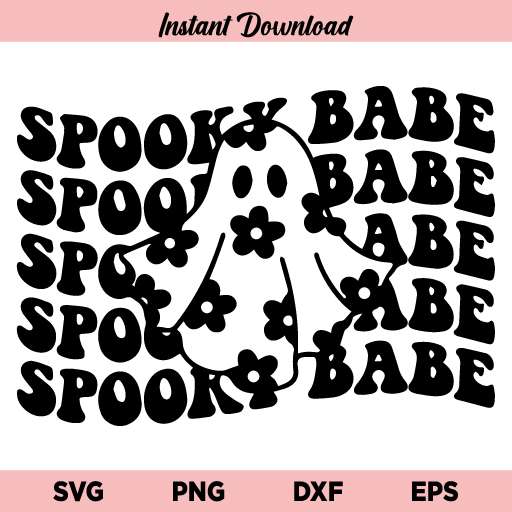 Spooky Babe SVG
