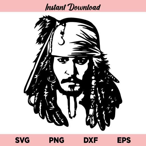 Jack Sparrow SVG
