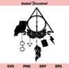 Harry Potter Deathly Hallows Dream Catcher SVG