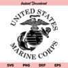 US Marine Corps Download SVG, United States Marine Corps Digital SVG File, United States, Marine Corps, USMC, Logo
